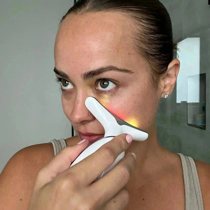 🌸 Escultor facial LED 3 en 1 LUMINE + Serum Facial De Regalo 💧💆‍♀️